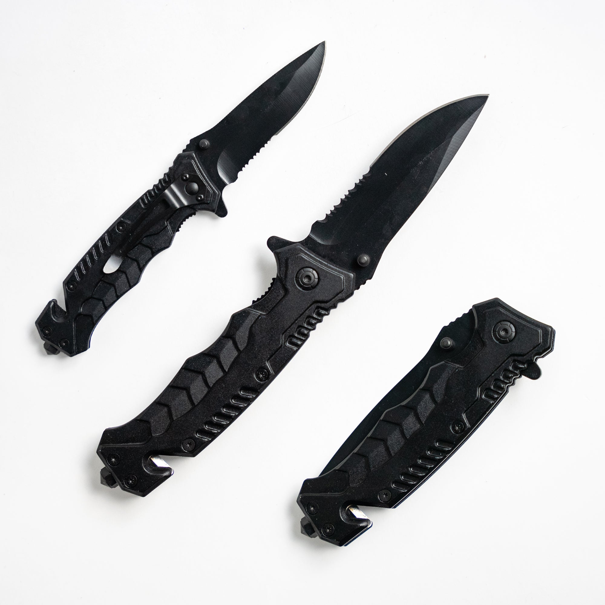 Fire and Steel - Obsidian Edge Folding Knife Fire and Steel Exclusive - Tophatter Daily Deals